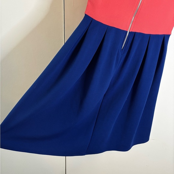 LuLaRoe Amelia Color Block Dress Size Medium - Picture 9 of 14